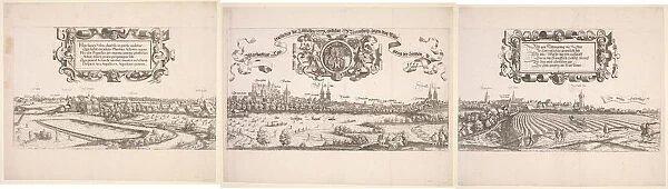 Panoramic View Nuremberg 1552 Hanns Lautensack