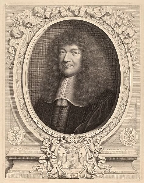 Peter Ludwig van Schuppen after Pieter van Mol (Flemish, 1627 - 1702), Nicolas Le Camus