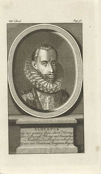 Portrait Albrecht Archduke Austria Portrait bust