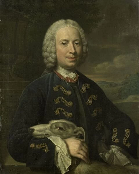 Portrait Coenraad van Heemskerck Count Holy Roman Empire