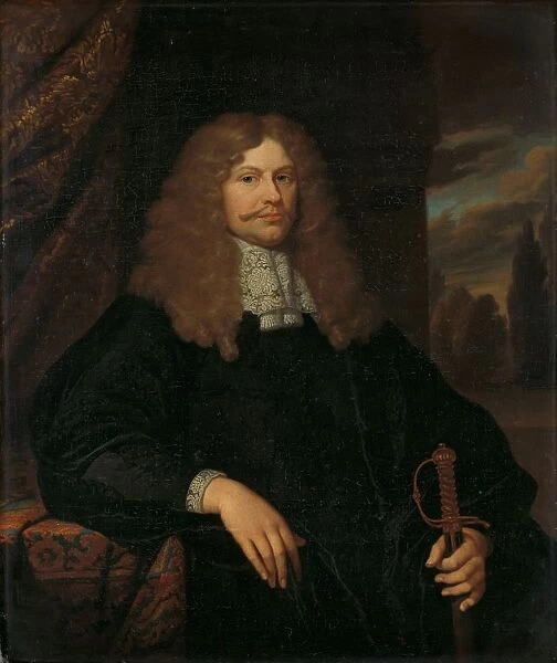 Portrait Cornelis Backer 1633-81 counselor alderman