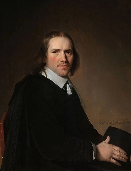 Portrait Dirck Johannes Jacobus Wallis historical persons