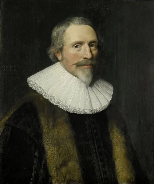 Portrait Jacob Cats 1577-1660 pensioner Dordrecht