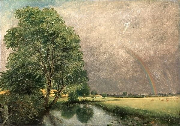 The Rainbow, near Salisbury, John Dunthorne, 1798-1832, British