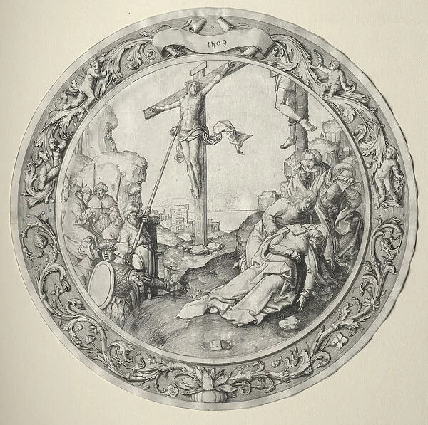 Round Passion Crucifixion 1509 Lucas van Leyden