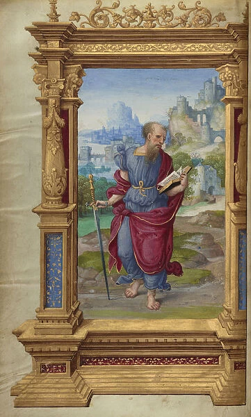 Saint Paul Master Getty Epistles French active