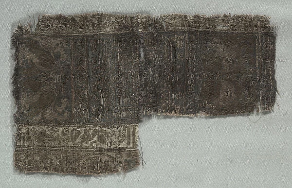 Silk Fragment 1350-1399 Italy second half 14th century