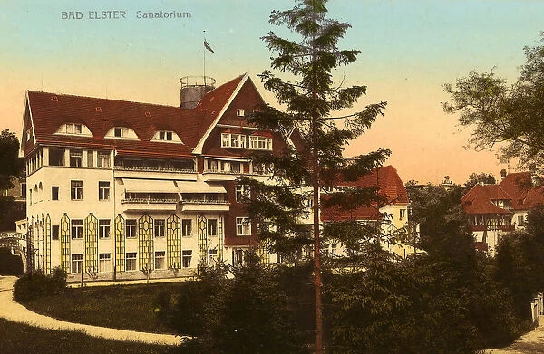 Spa buildings Saxony 1909 Vogtlandkreis Bad Elster