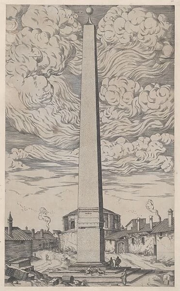 Speculum Romanae Magnificentiae Vatican Obelisk