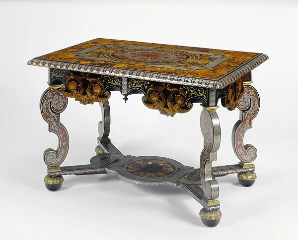 Table; Attributed to Andre-Charles Boulle, French