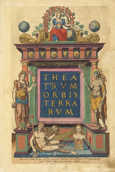 Theatrvm orbis terrarvm Ortelius Abraham 1527-1598