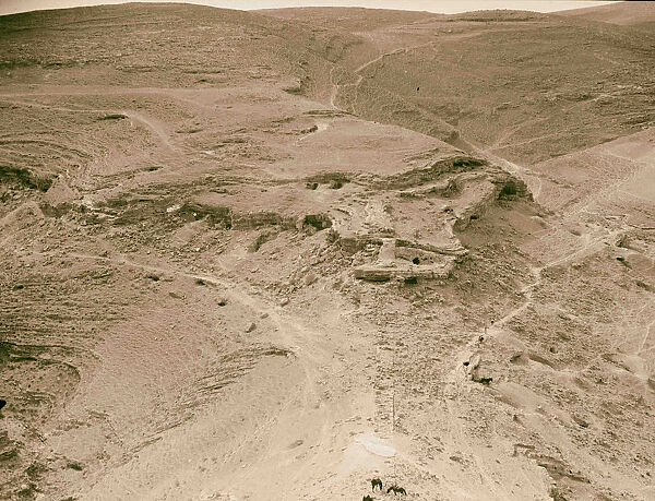 Transjordan East Dead Sea Machaerus Ruins foot