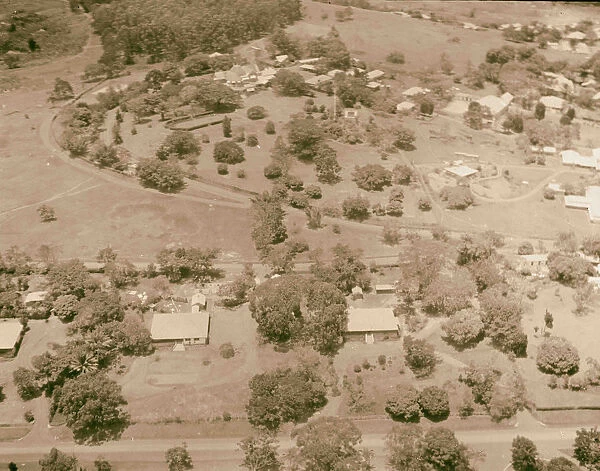 Uganda Entebbe Flying low Government House 1936
