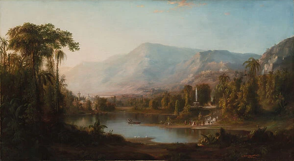 Vale Kashmir 1867 Roberts Duncanson American