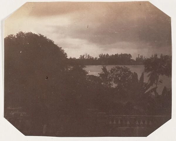 View Government House Barrackpore 1858 Albumen silver print
