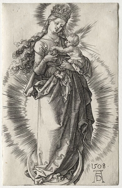 Virgin Starry Crown 1508 Albrecht Dürer
