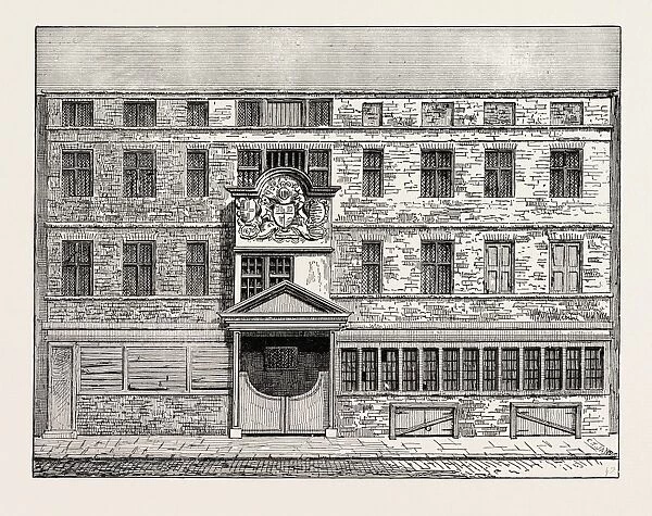 WOOD STREET COMPTER. From a View published in 1793, LONDON