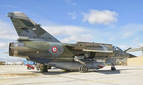 A French Air Force Mirage F1 at Albacete Air Base, Spain