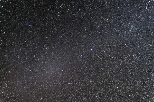 The Gegenschein glow in southern Leo with nearby deep sky objects