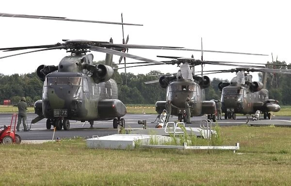 German Army CH-53G helicopters, Germany