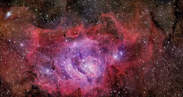 NGC 6523, the Lagoon Nebula
