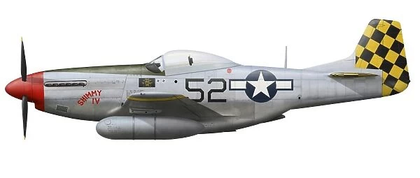 P-51D Mustang, nicknamed Shimmy IV