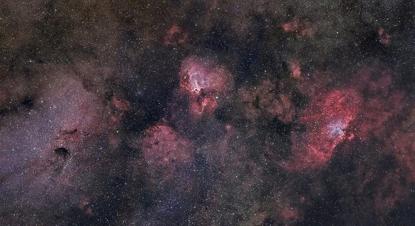 Panorama near the Sagittarius region of our Milky Way galaxy