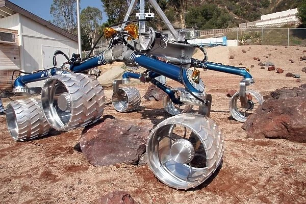 Scarecrow, a mobility-testing model for Mars Science Laboratory