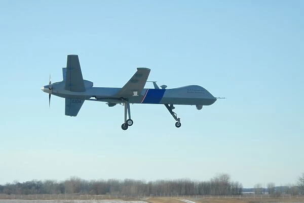 A U. S. Customs and Border Protection MQ-9 Reaper UAV