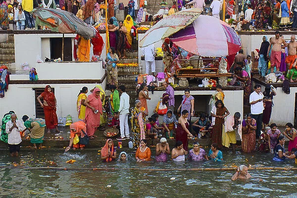 Bathing of Devotees