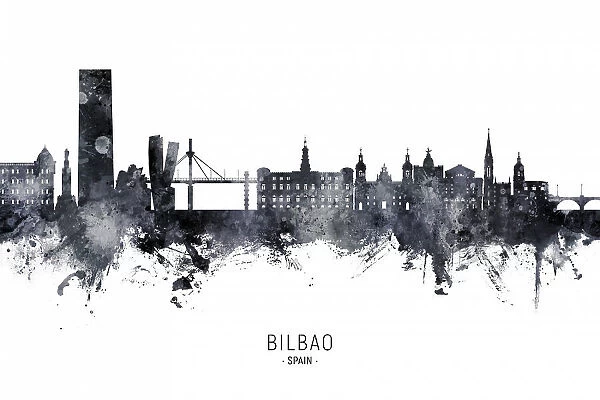 Bilbao Spain Skyline