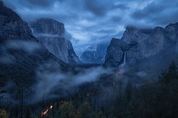Blue Hour Yosemite