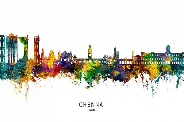 Chennai Skyline India