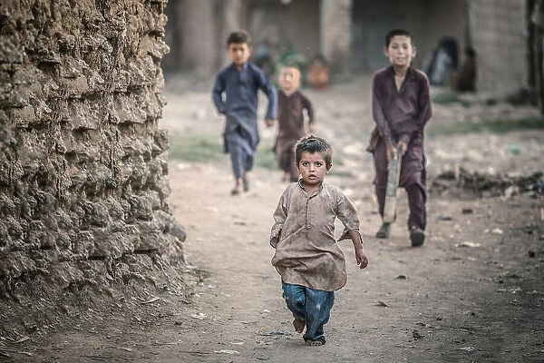 Children of refugees