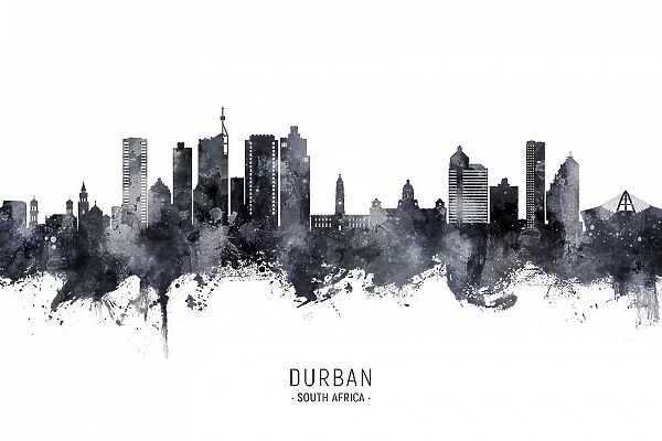 Durban South Africa Skyline