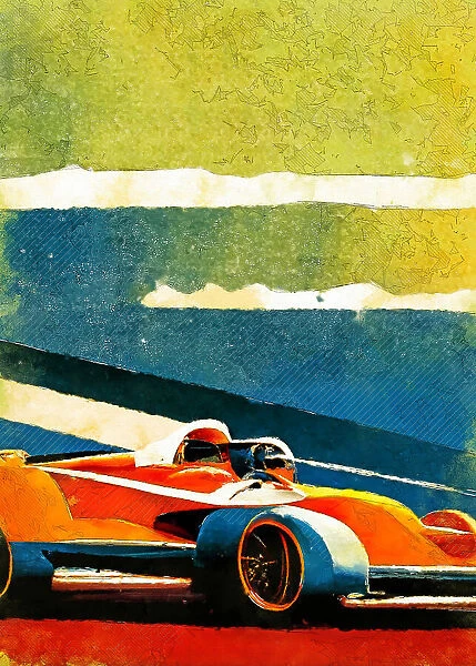 Formula 1 sport art