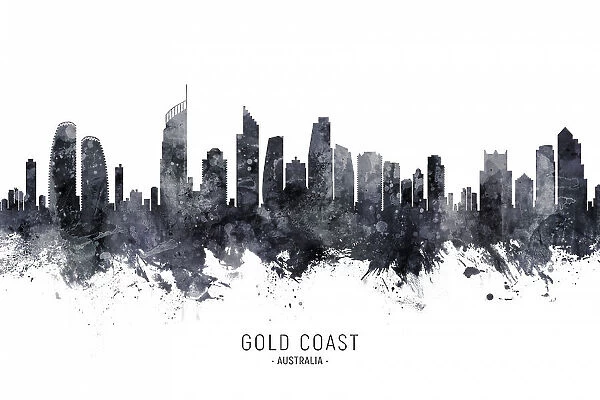 Gold Coast Australia Skyline