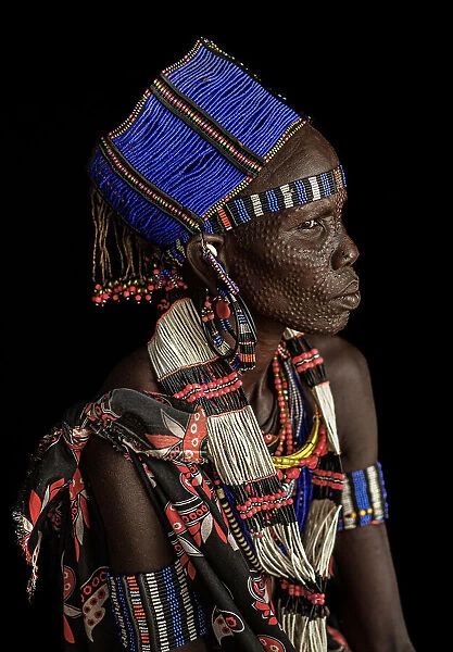 Jiye woman portrait, South Sudan
