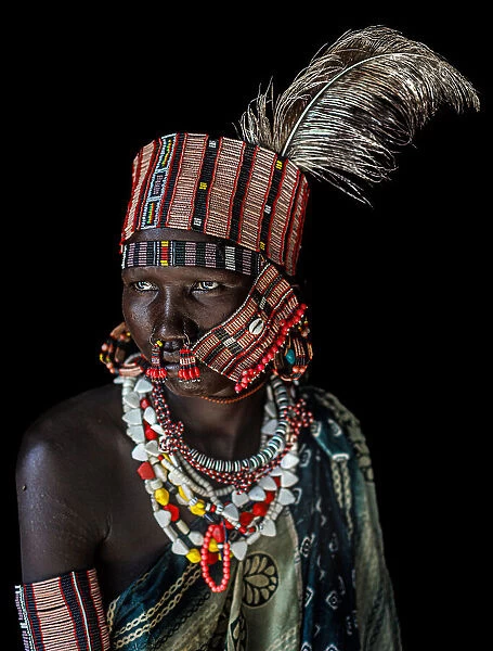 Jiye woman portrait, South SUDAN