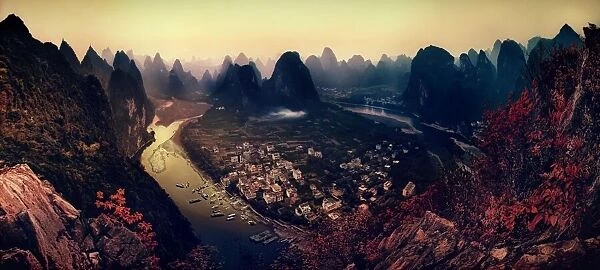 The Karst Mountains of Guangxi
