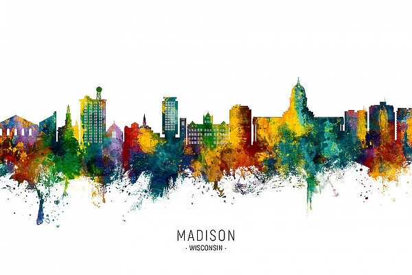 Madison Wisconsin Skyline