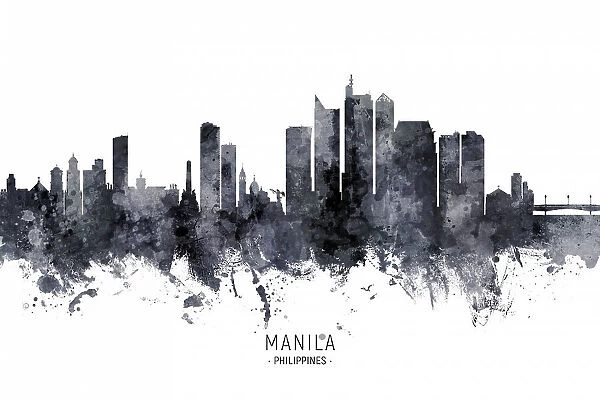 Manila Philippines Skyline
