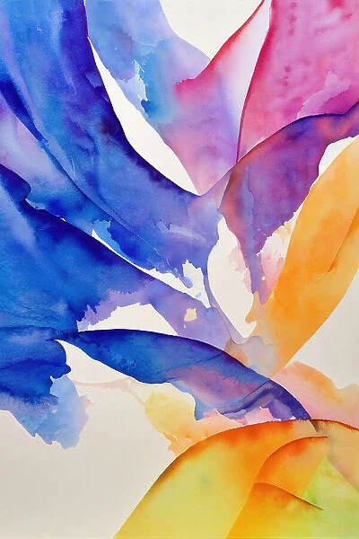 Nature Inspired Abstract Watercolor (Day 121)