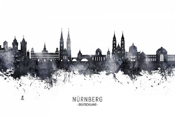 Nürnberg Germany Skyline
