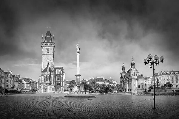 Old Town Square in Prague | Monochrome