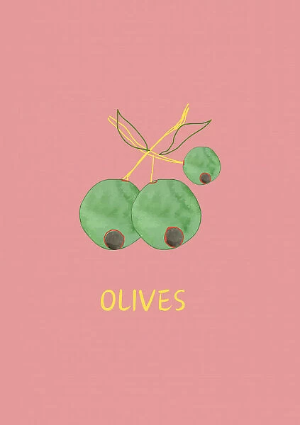 Olives in Pink