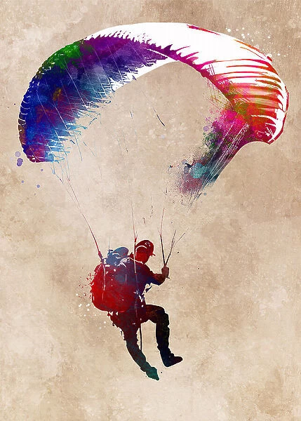 Paratrooper sport art #paratrooper