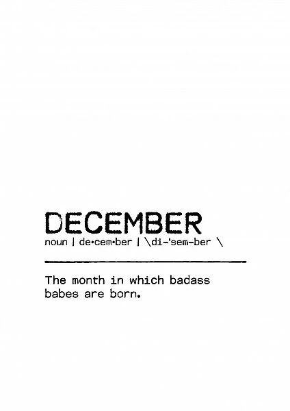 Quote December Badass