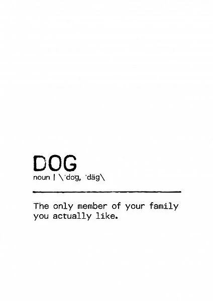 Quote Dog Family