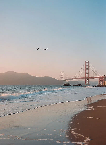 San Francisco Beach Sunset II